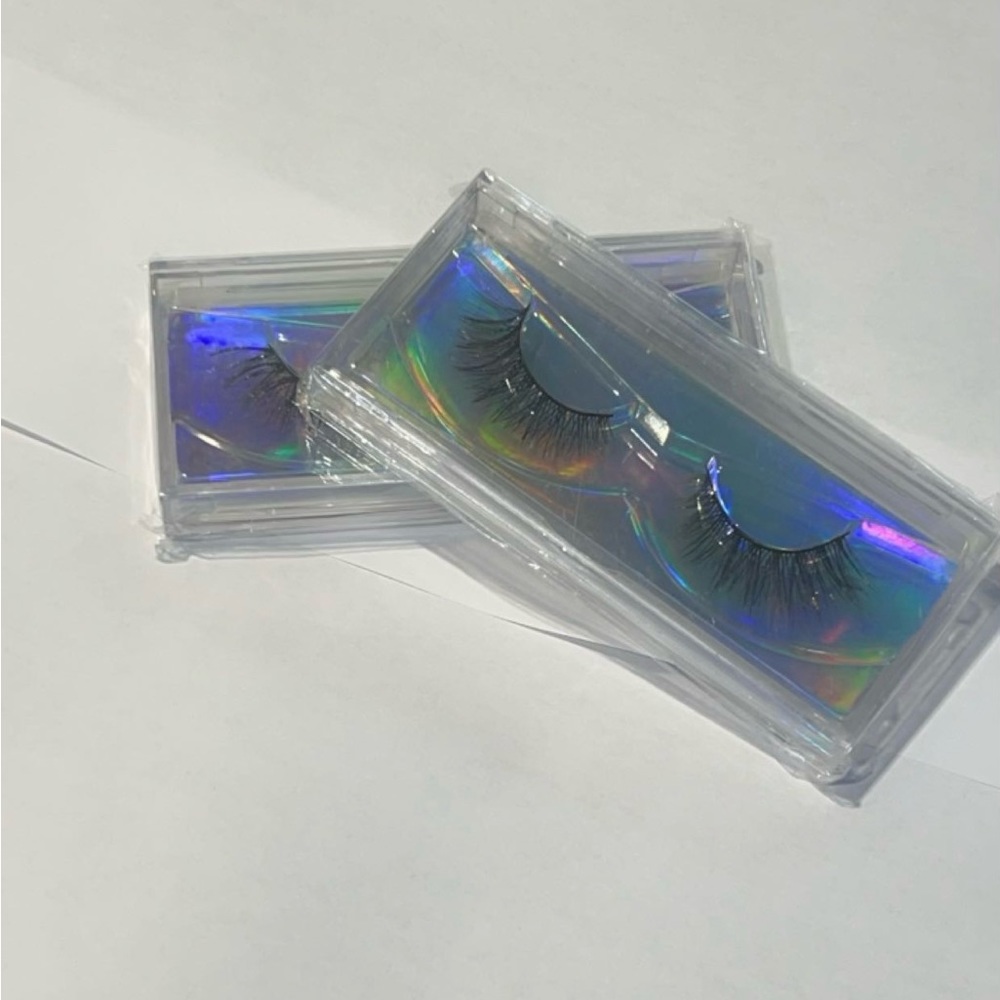 Glitter Lashes Mink Colored Eyelashes Decorative Cat Eye